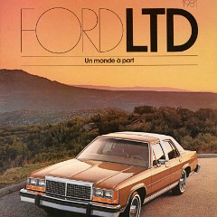 1981 Ford LTD Brochure (Cdn-Fr) 01