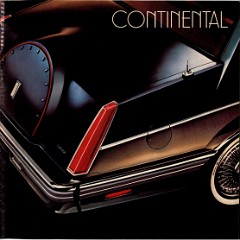 1982 Lincoln Continental Brochure (Cdn) 01