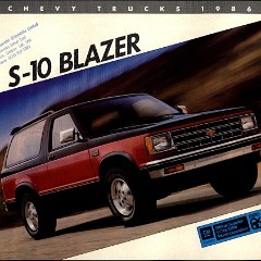 1986 Chevrolet S-10 Blazer Foldout - Canada
