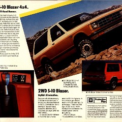 1986 Chevrolet S-10 Blazer Foldout (Cdn) 02-03-04