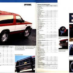 1986 Chevrolet S-10 Blazer Brochure 16-17