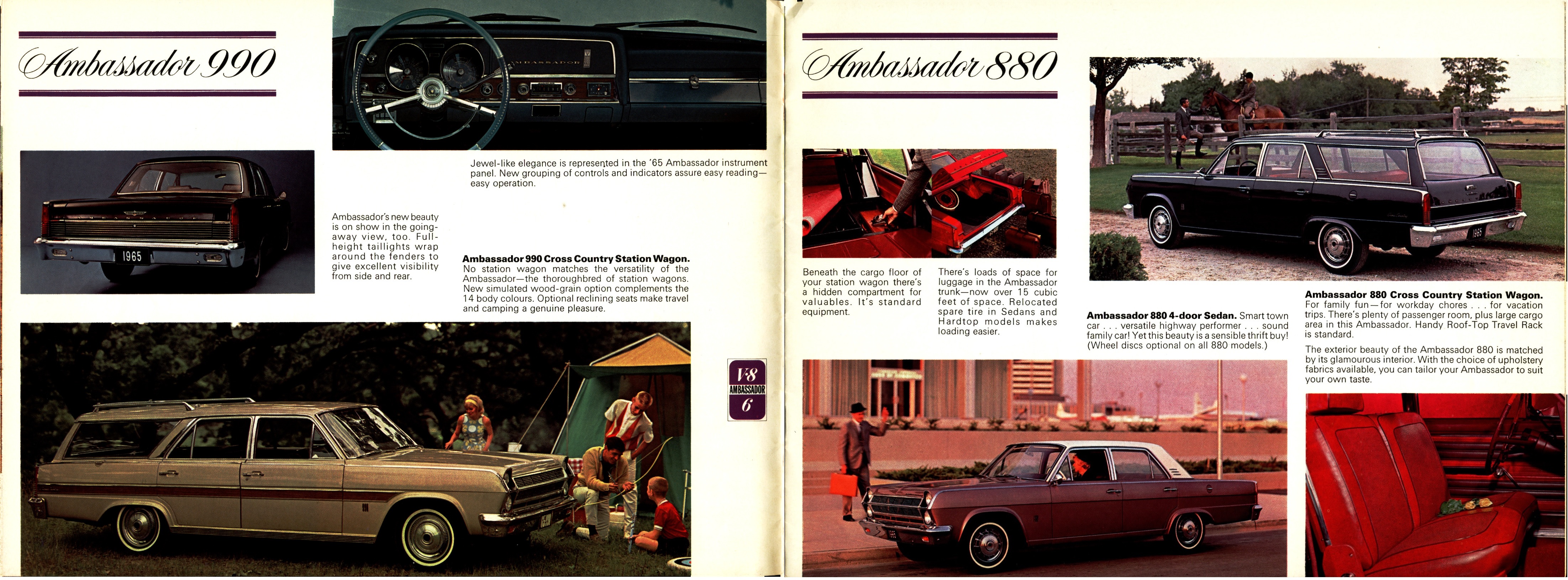 1965 Rambler Full Line Prestige Brochure (Cdn) 08-09