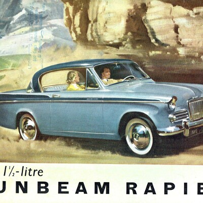 1958 Sunbeam Rapier - USA & Canada 1958 Sunbeam Rapier - USA & Canada