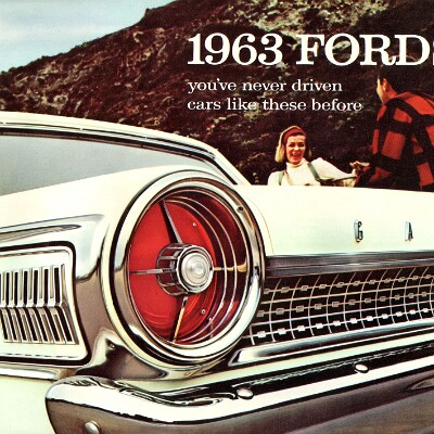 1963 Ford Models 1963 Ford Models