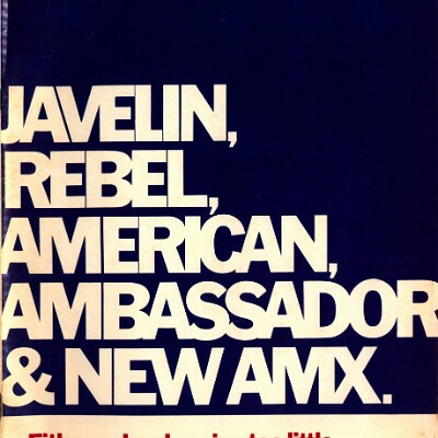 1968 AMC Full Line - Revised 1968 AMC Full Line - Revised