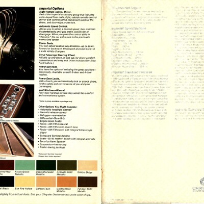 1974 Imperial Brochure 14a-15a