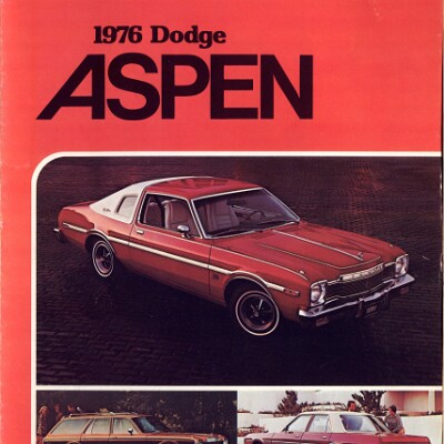 1976 Dodge Aspen Foldout 1976 Dodge Aspen Foldout