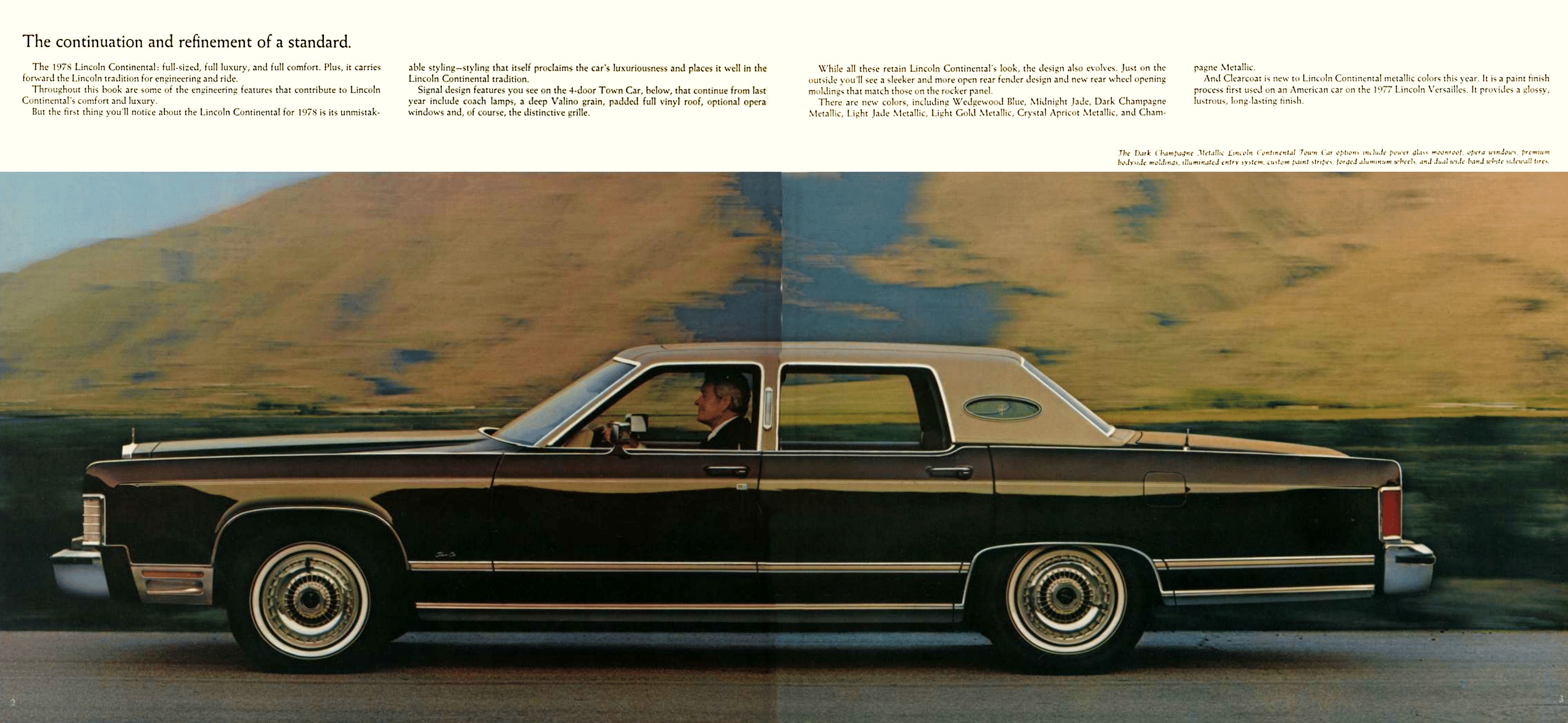 1978 Lincoln Continental Brochure 02-03