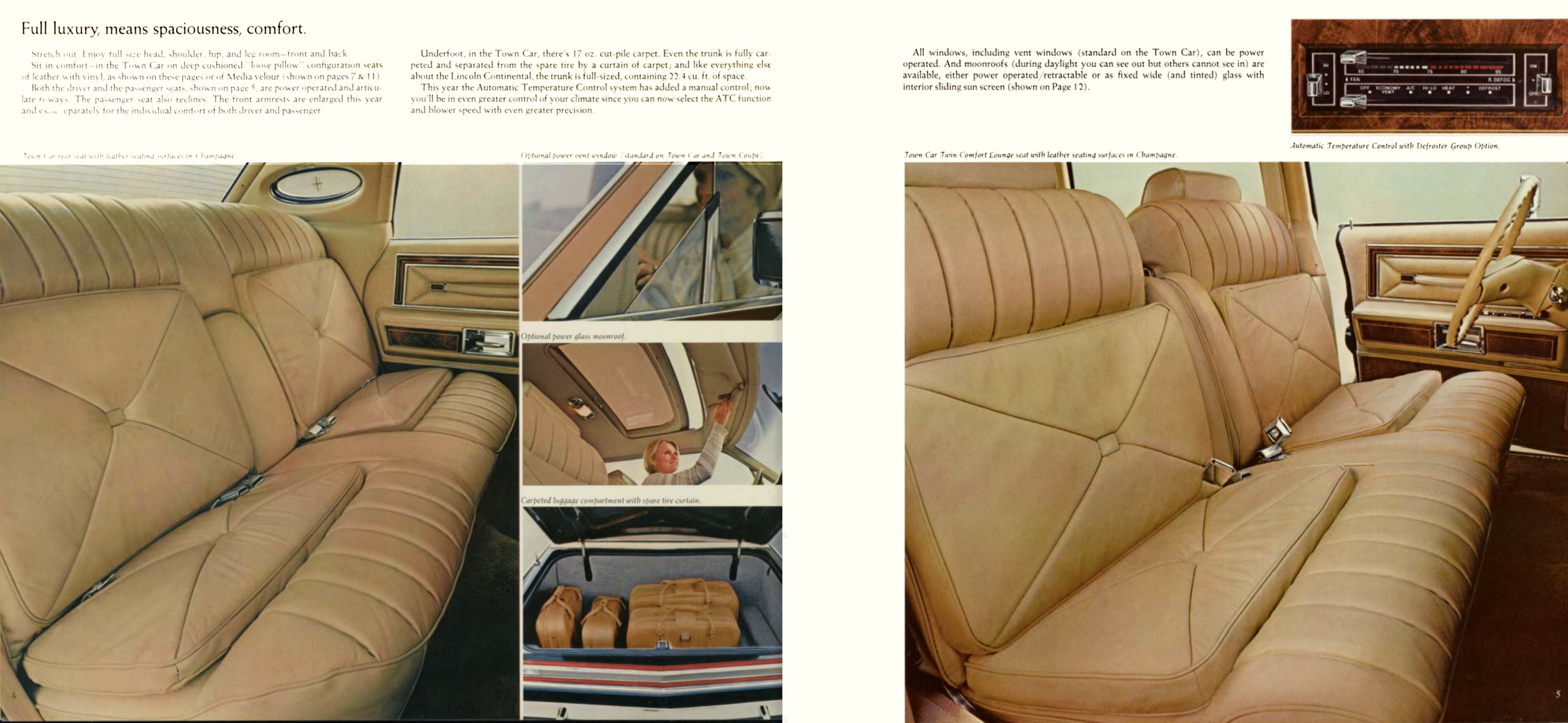 1978 Lincoln Continental Brochure 04-05