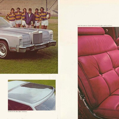 1978 Lincoln Continental Brochure 12-13