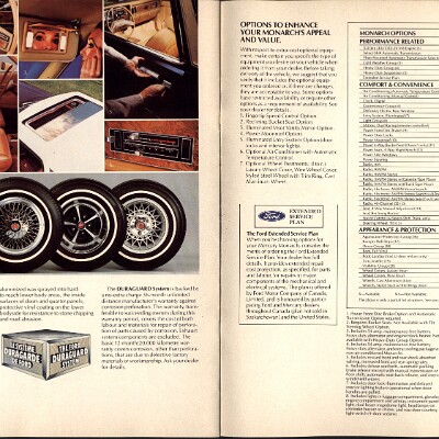 1980 Mercury Monarch Brochure (Cdn) 10-11