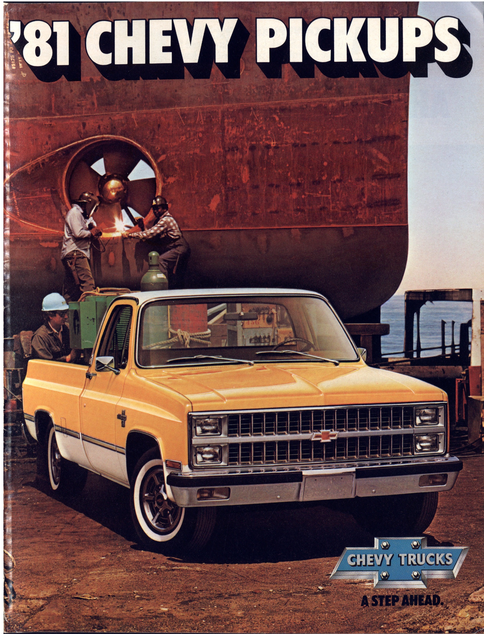 1981 Chevrolet Pickups Brochure (Cdn) 01