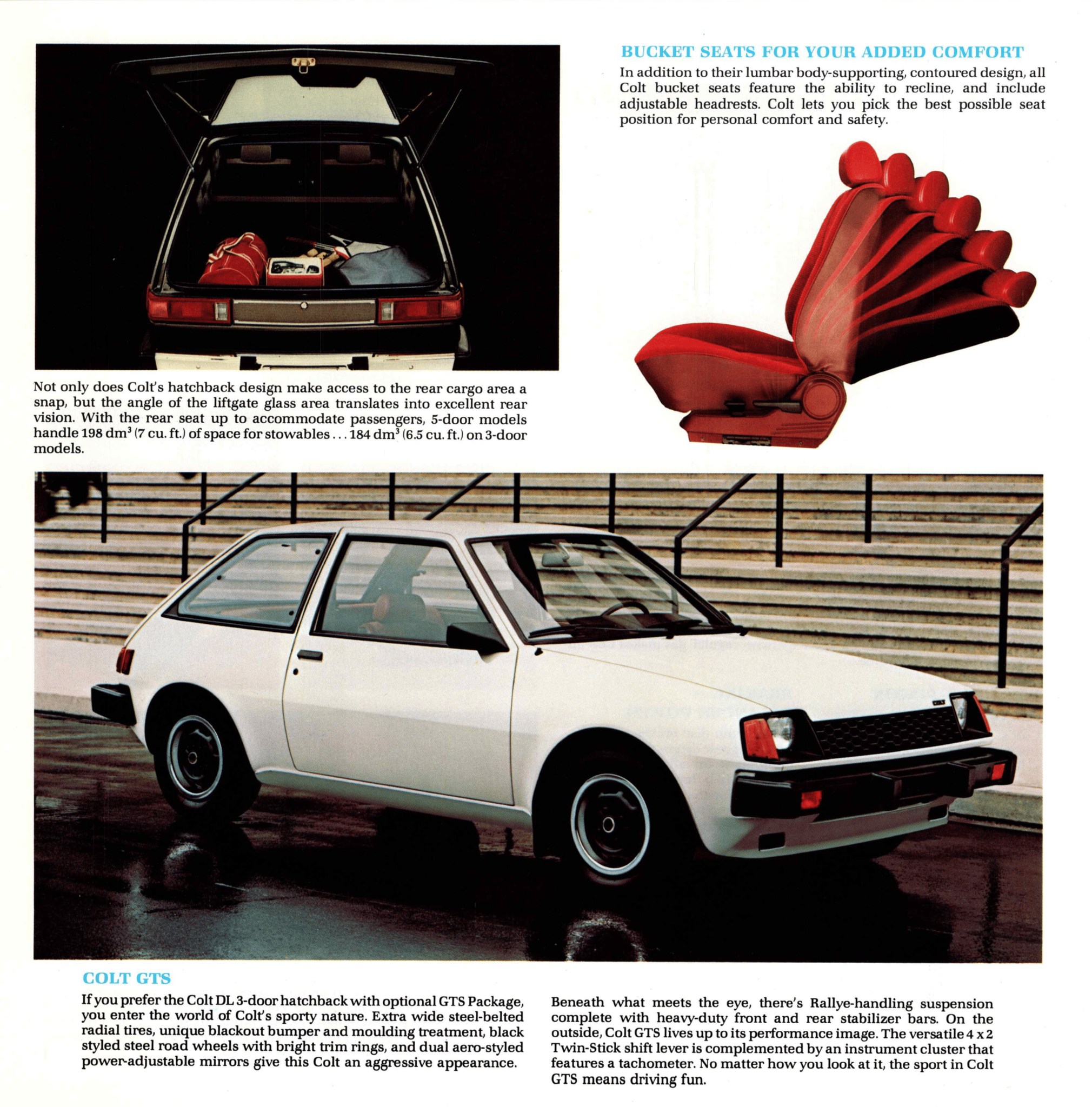 1984 Plymouth Colt Brochure (Cdn) 06