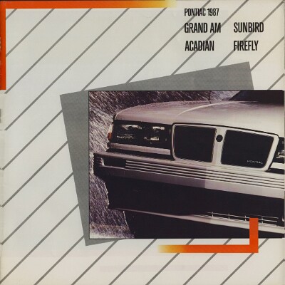 1987 Pontiac Compacts Brochure - Canada 1987 Pontiac Compacts Brochure - Canada