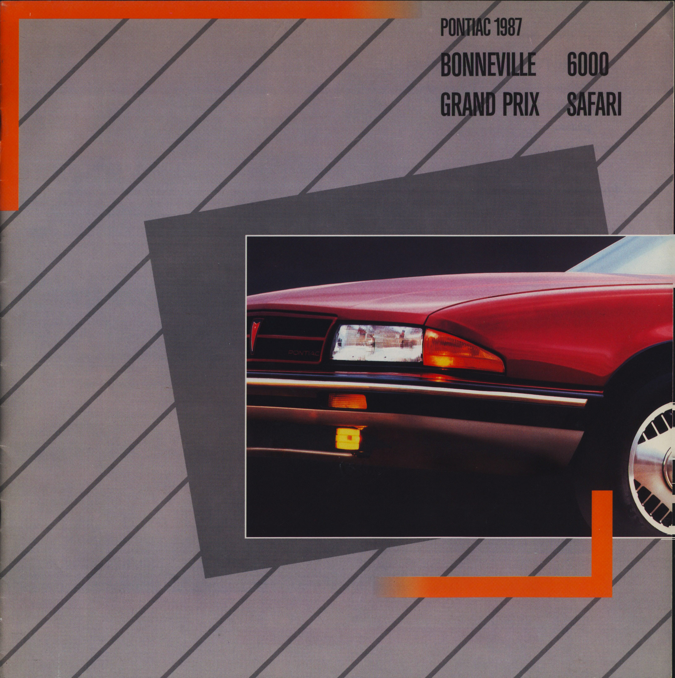 1987 Pontiac Family Cars Brochure (Cdn) 01