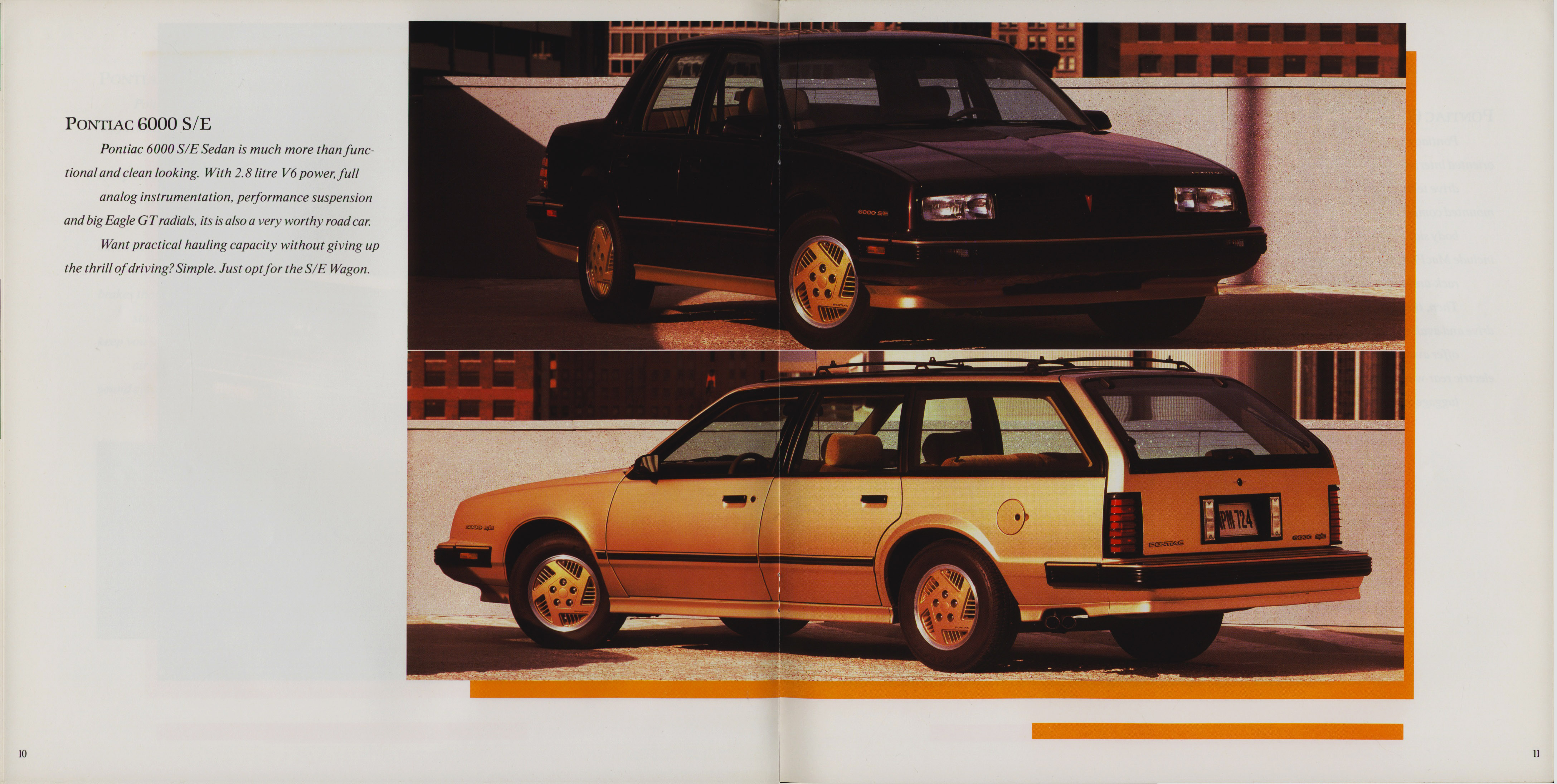 1987 Pontiac Family Cars Brochure (Cdn) 10-11