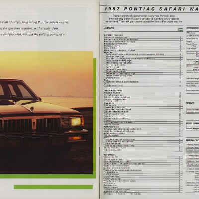 1987 Pontiac Family Cars Brochure (Cdn) 18-19