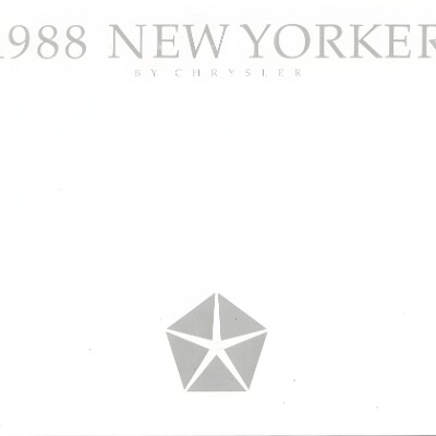 1988 Chrysler New Yorker 1988 Chrysler New Yorker