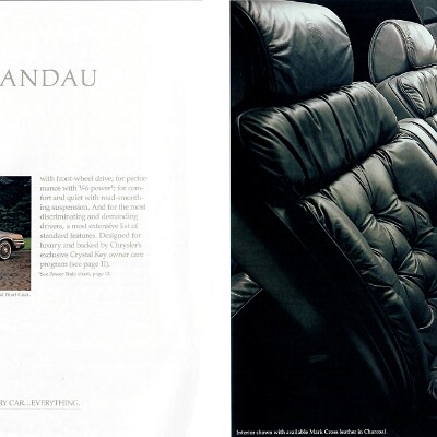 1988 Chrysler New Yorker Brochure 04-05