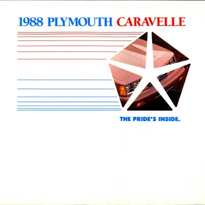 1988 Plymouth Caravelle Foldout 1988 Plymouth Caravelle Foldout