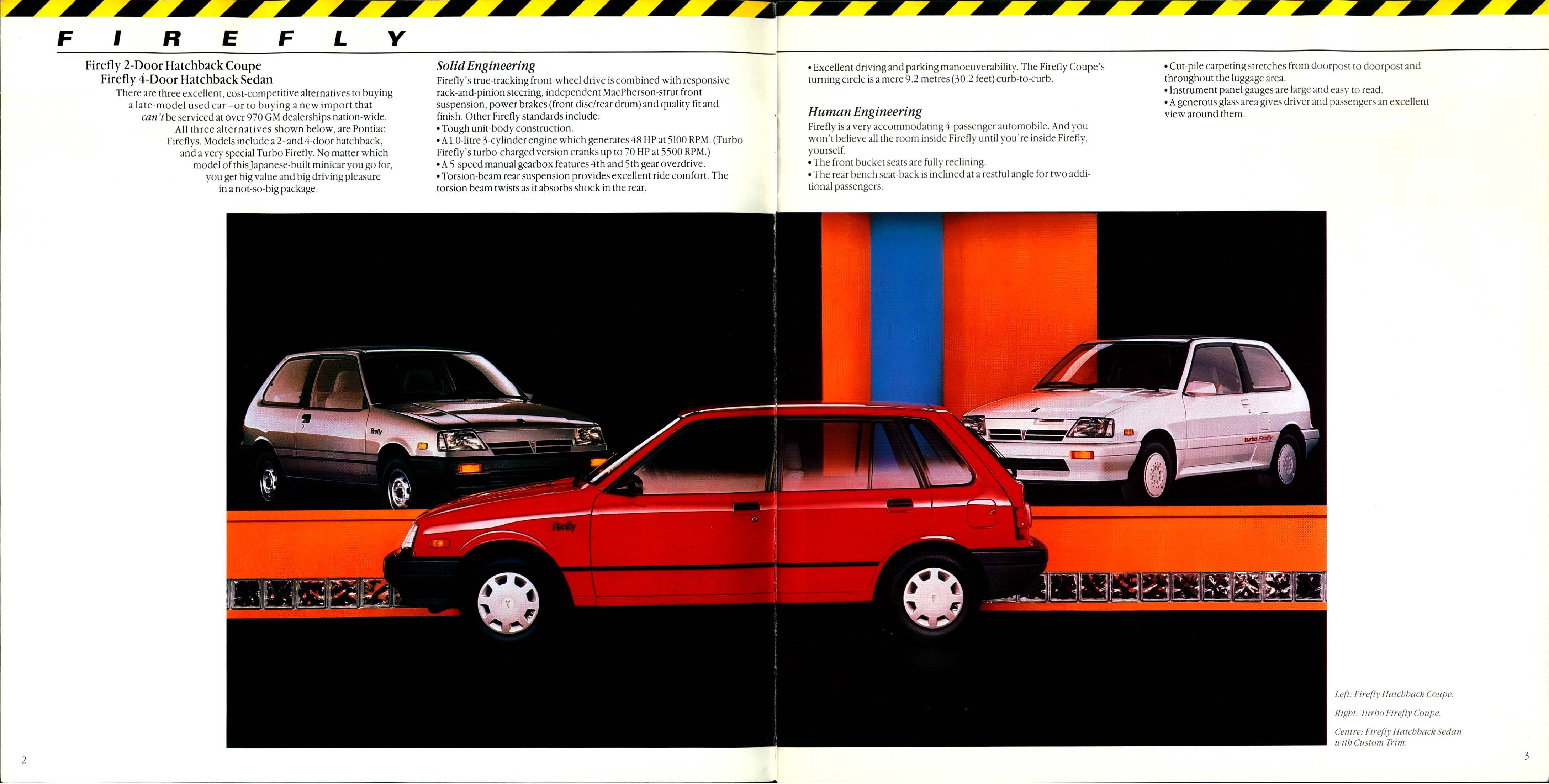 1988 Pontiac Compacts Brochure (Cdn) 02-03