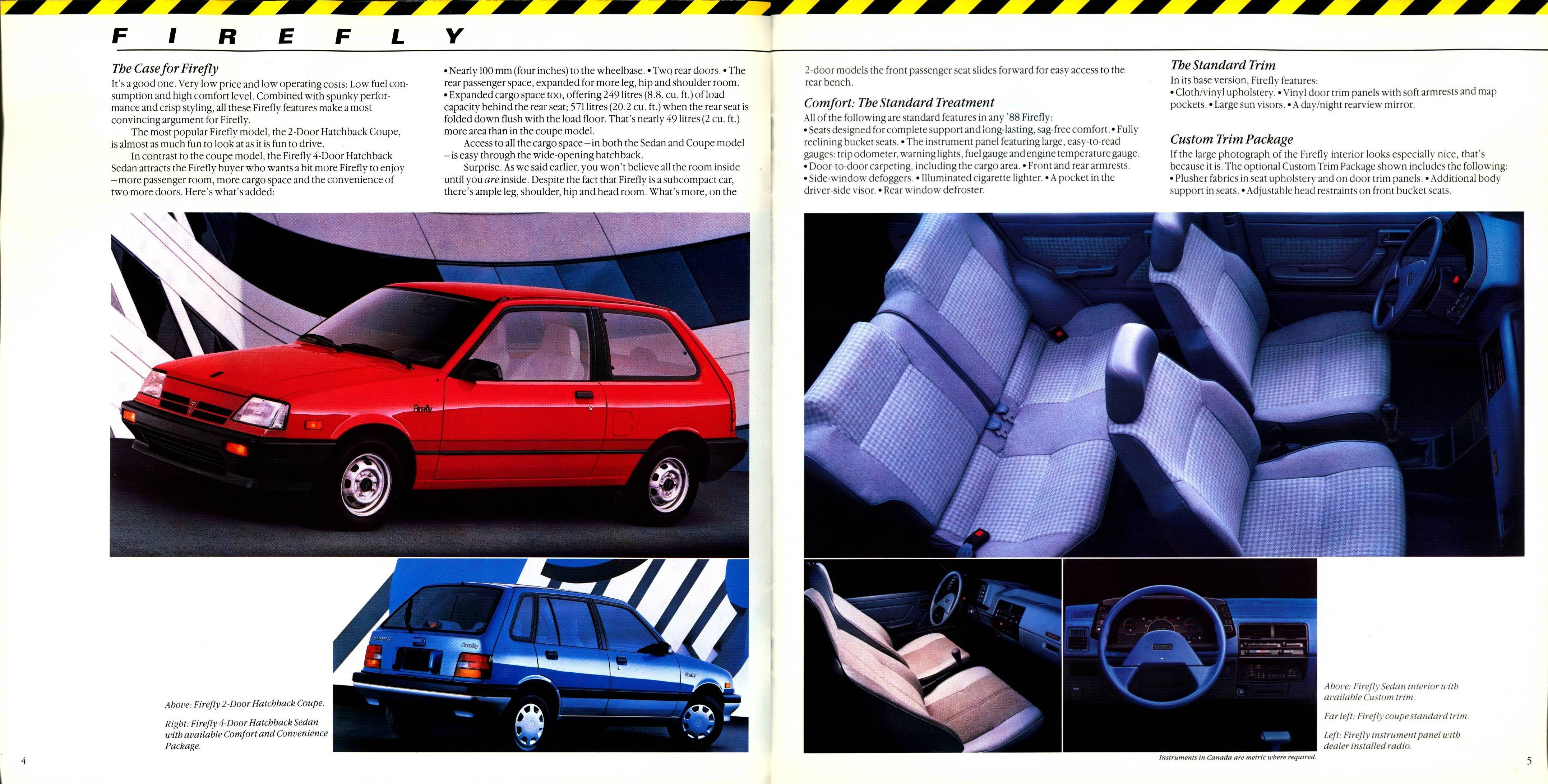 1988 Pontiac Compacts Brochure (Cdn) 04-05