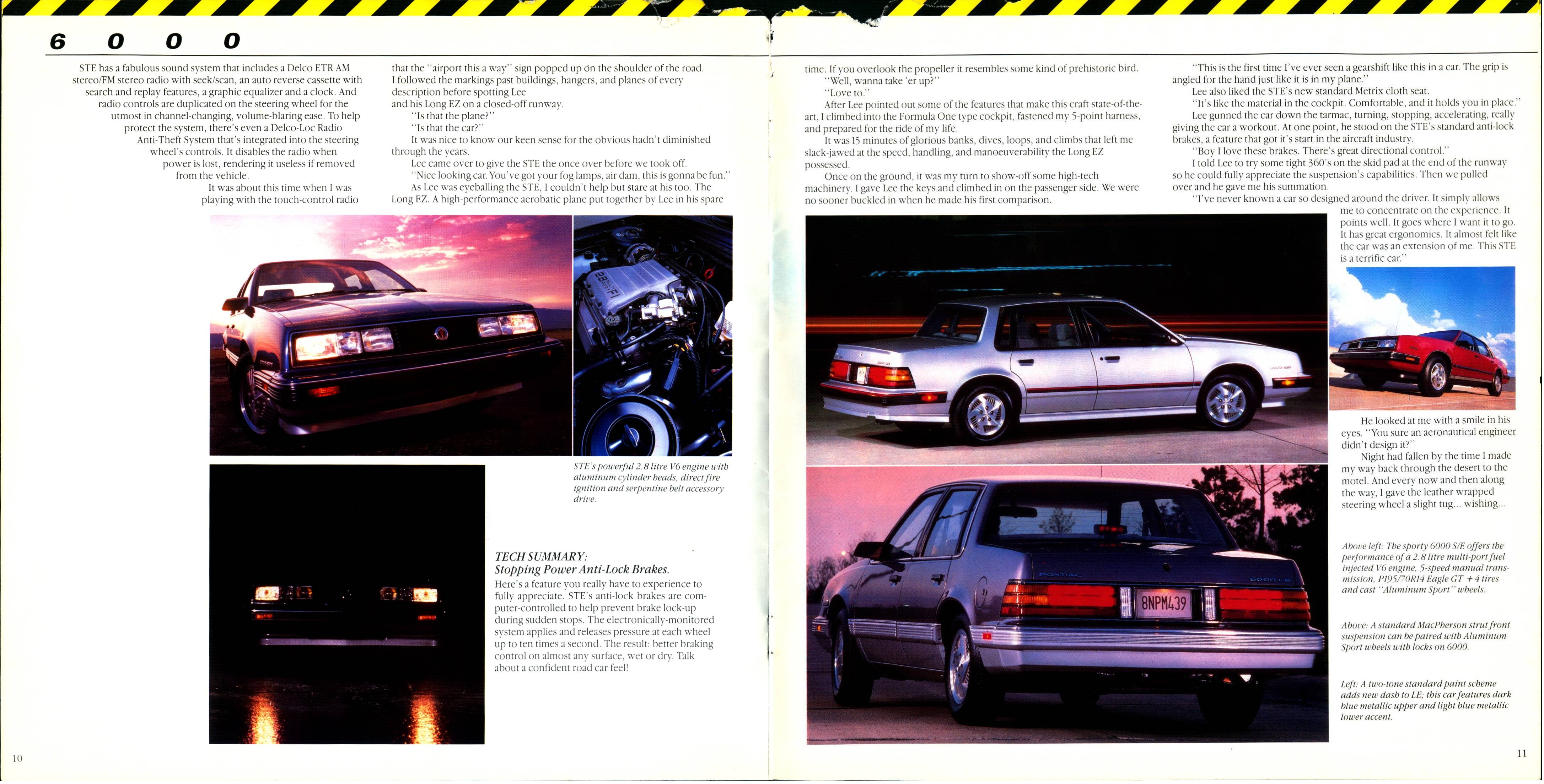 1988 Pontiac Family Cars Brochure (Cdn) 10-11