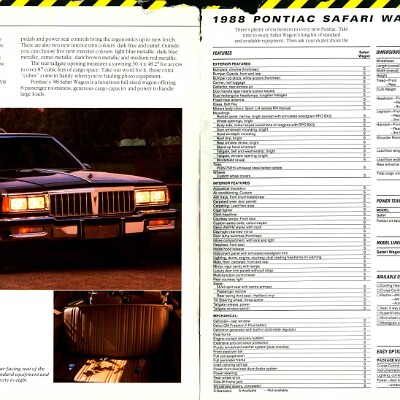 1988 Pontiac Family Cars Brochure (Cdn) 14-15