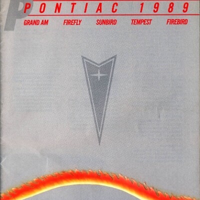 1989 Pontiac Compacts-Firebird - Canada 1989 Pontiac Compacts-Firebird - Canada