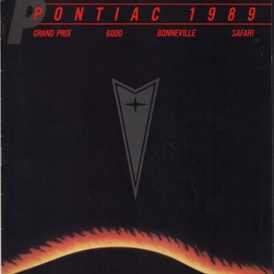 1989 Pontiac Family Cars - Canada 1989 Pontiac Family Cars - Canada