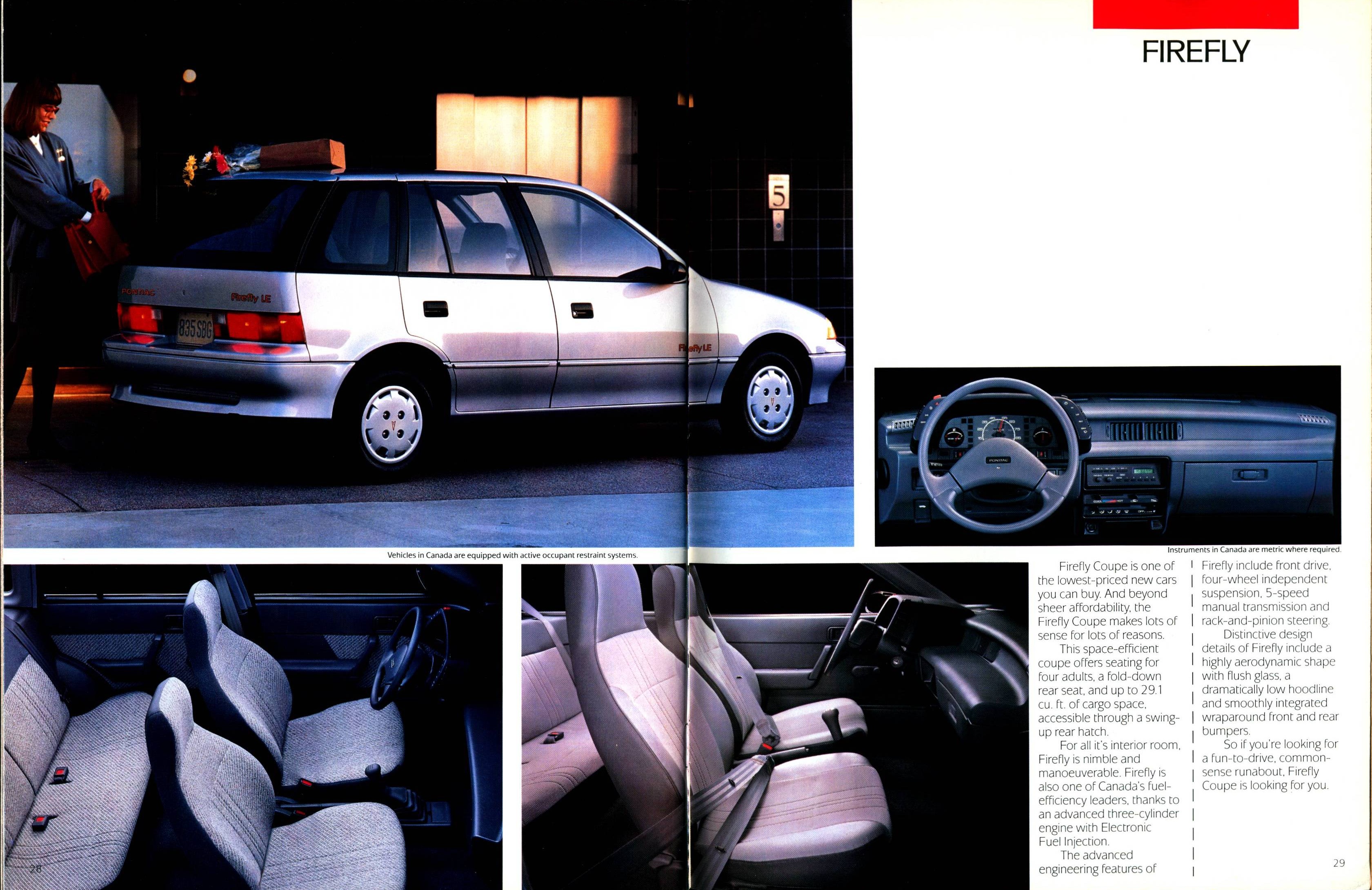 1990 Pontiac Compacts-Firebird Brochure (Cdn) 28-29