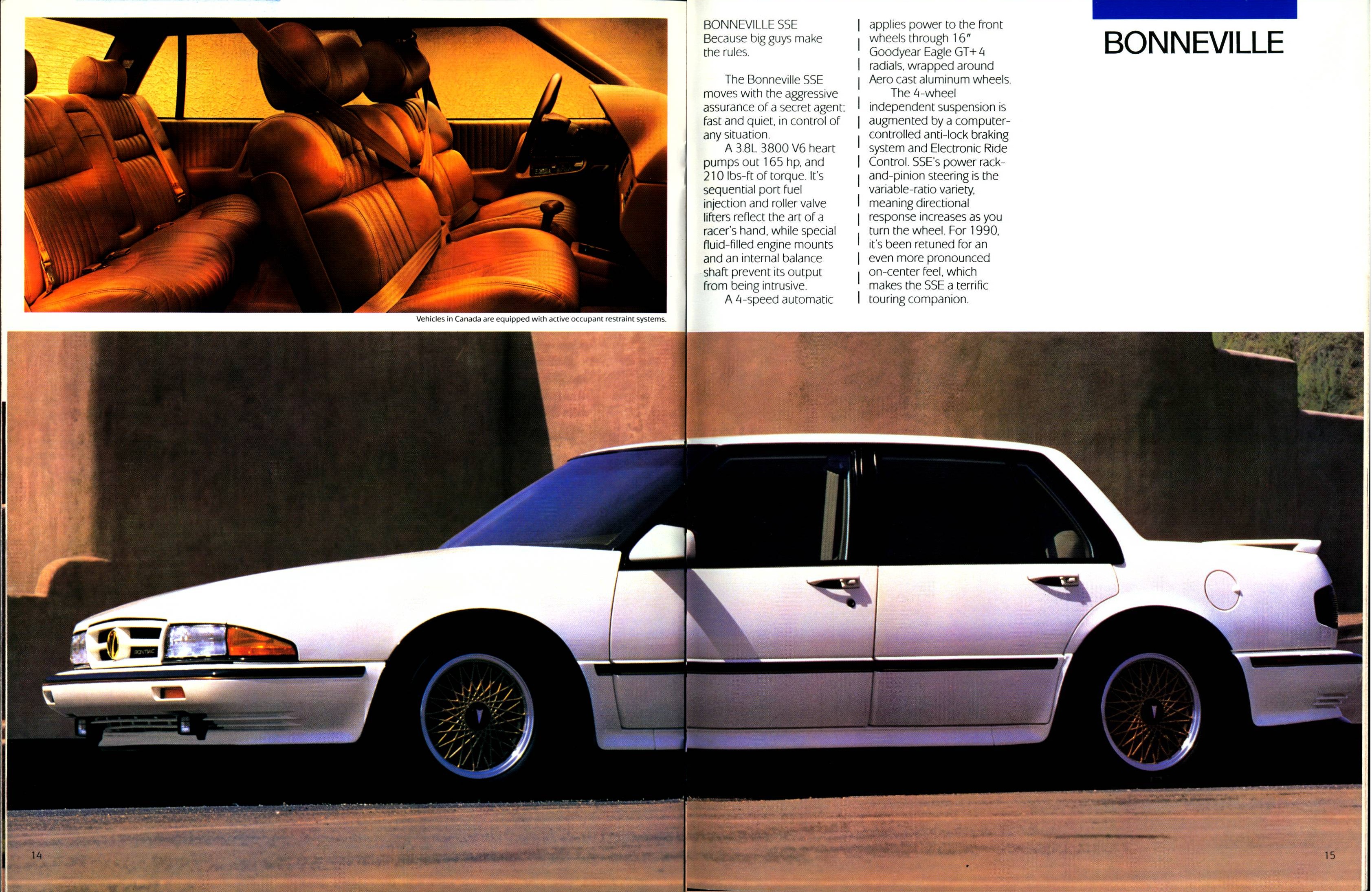 1990 Pontiac Family Vehicles Brochure (Cdn) 14-15