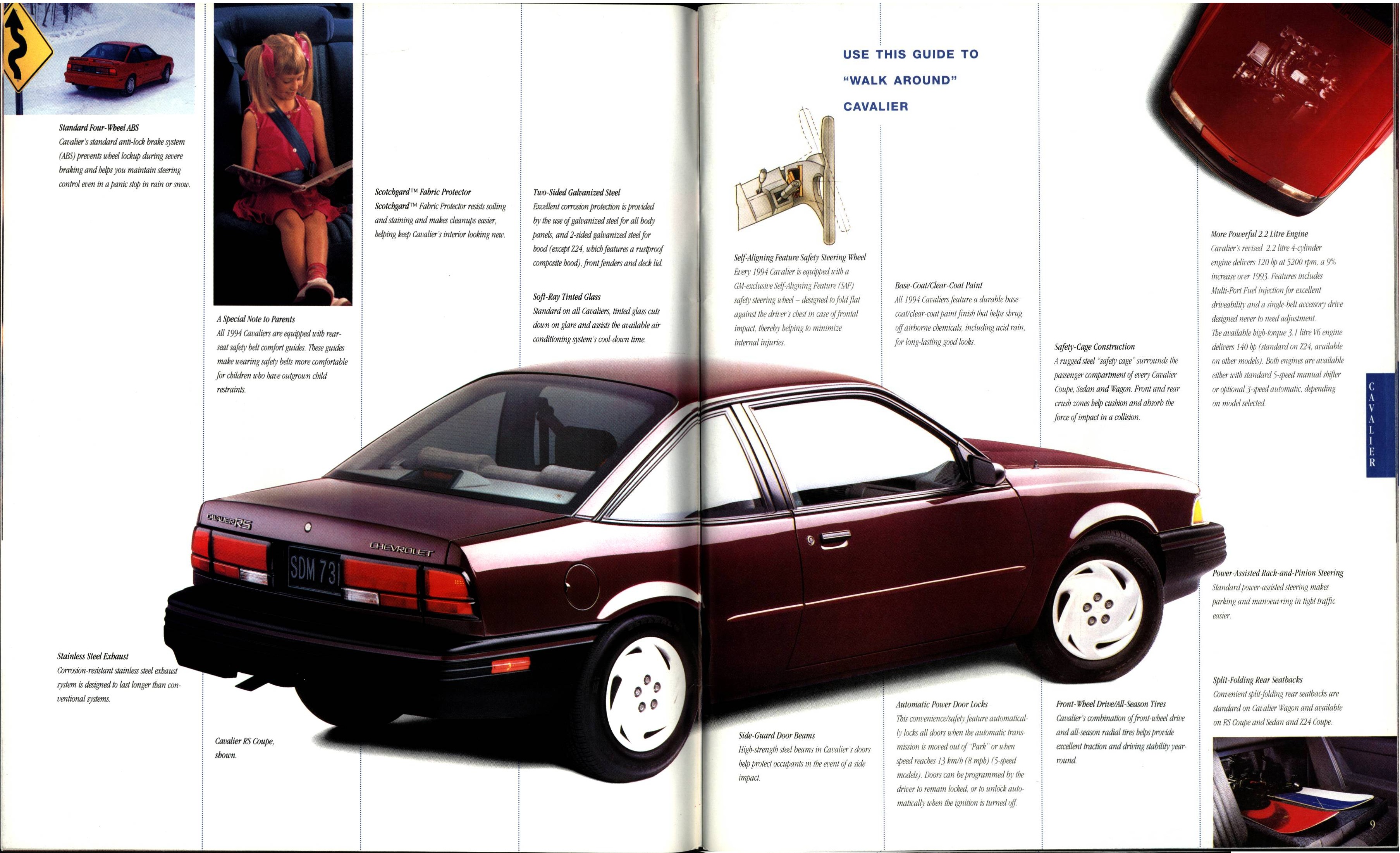 1994 Chevrolet Cars Full Line Brochure (Cdn) 08-09