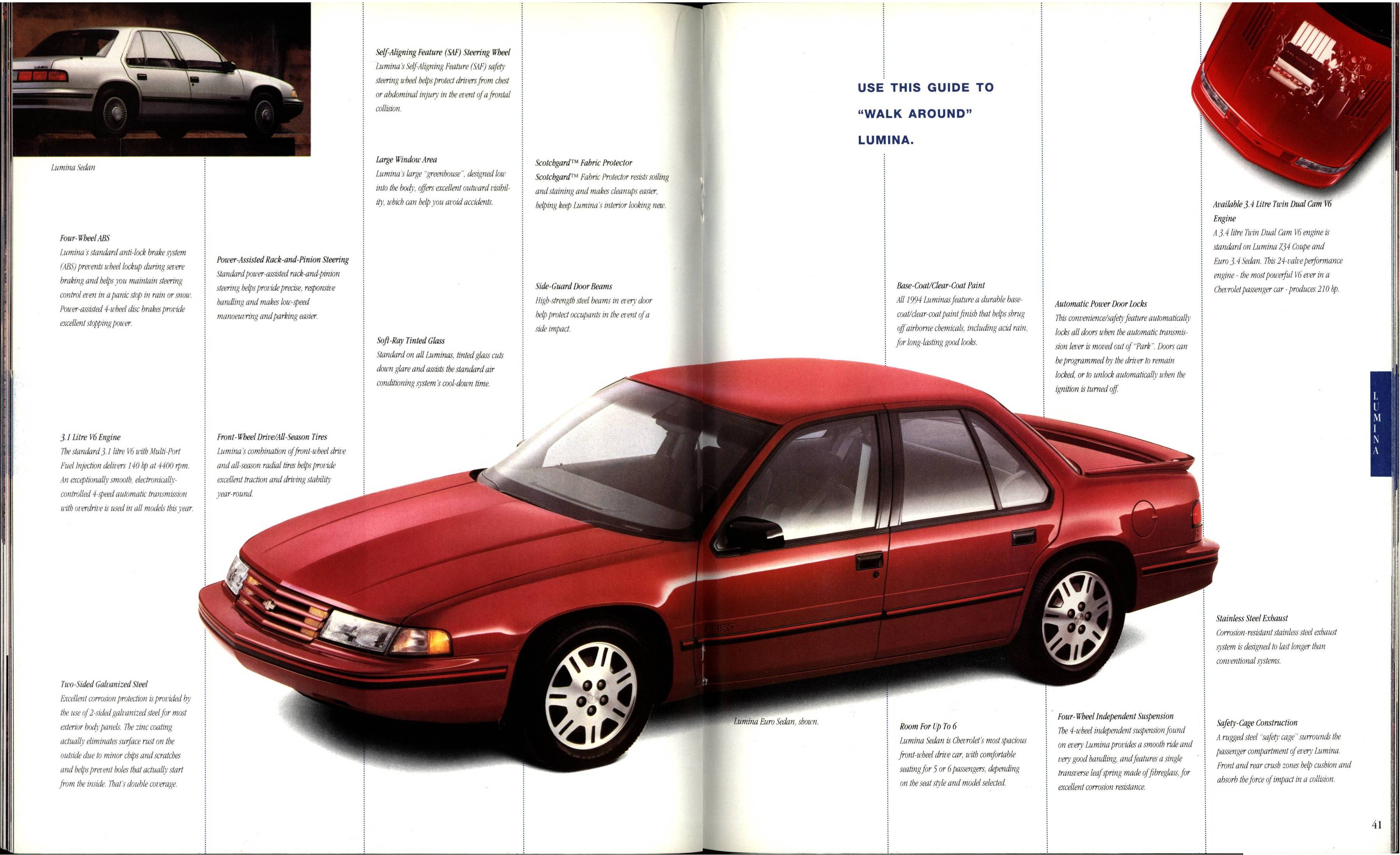1994 Chevrolet Cars Full Line Brochure (Cdn) 40-41