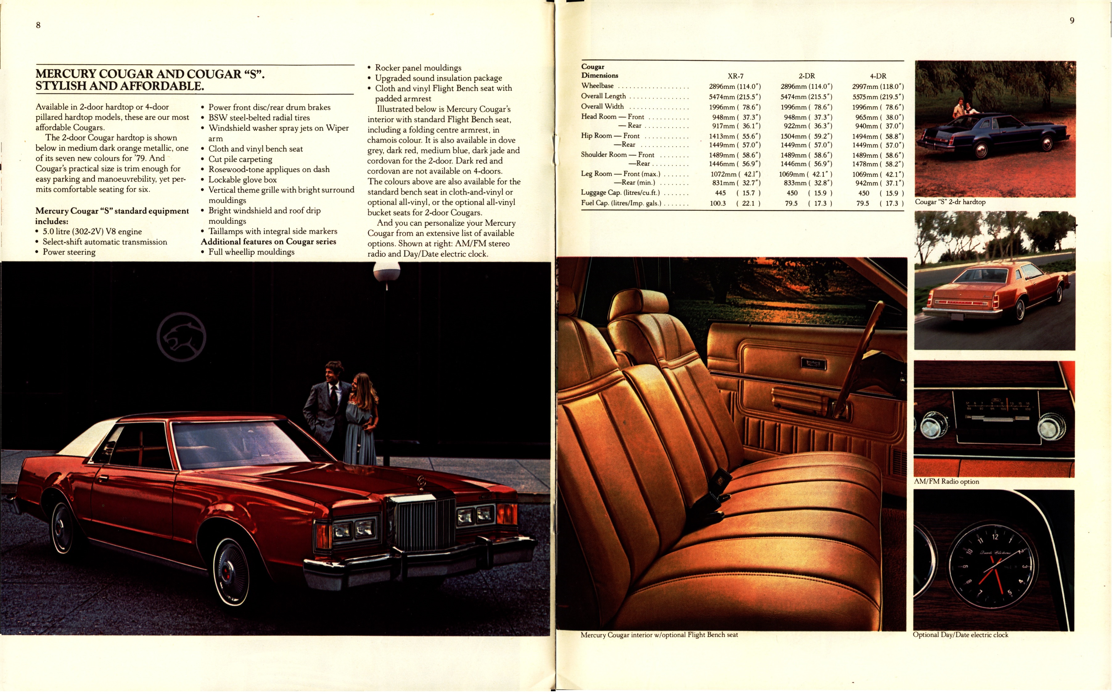 1979 Mercury Cougar Brochure (Cdn) 08-09
