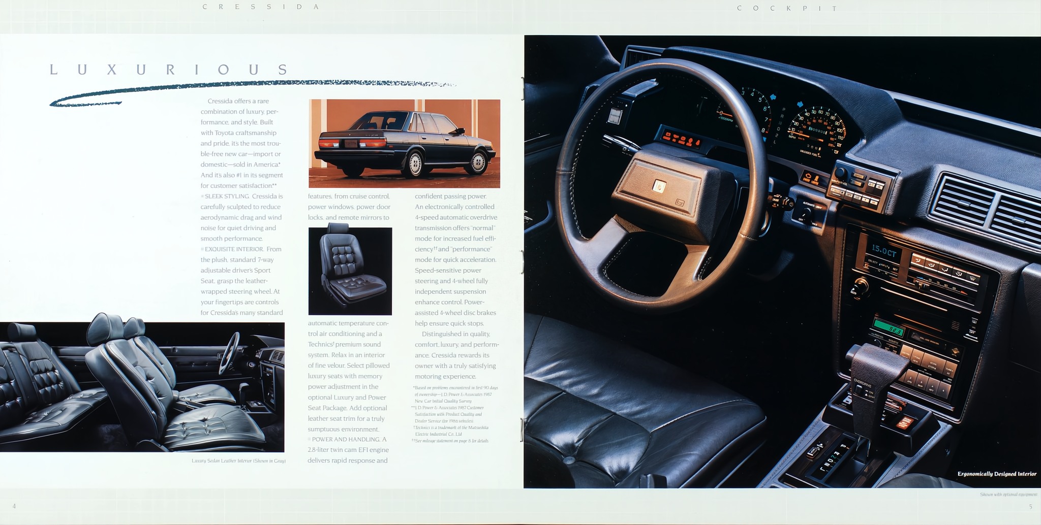 1988 Toyota Cressida Brochure 04-05