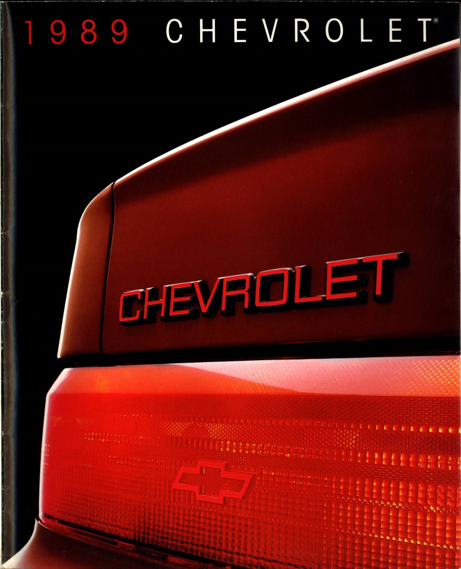1989 Chevrolet Cars Foldout 01