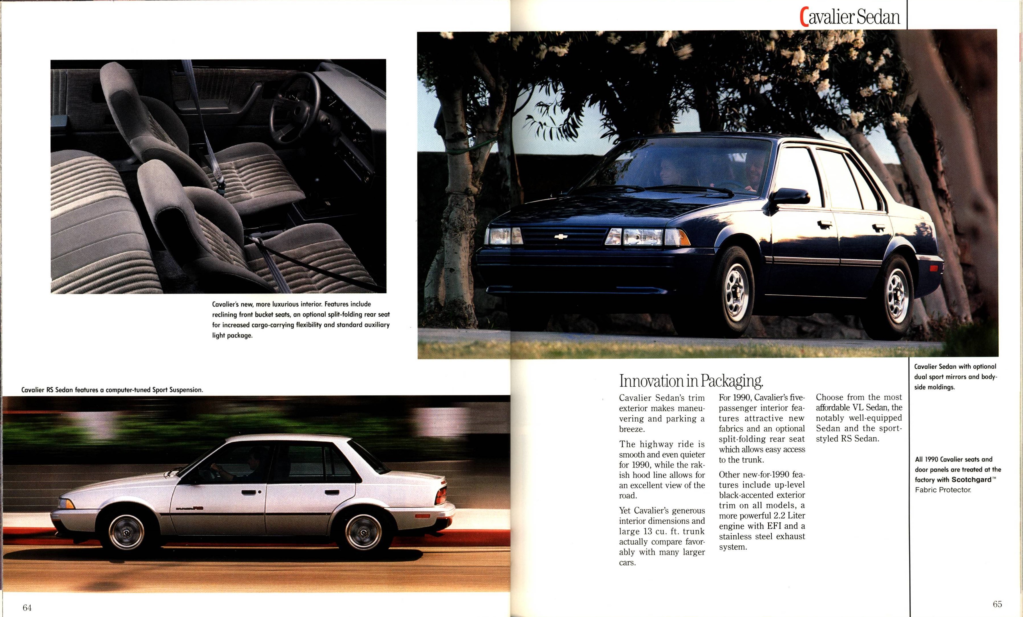 1990 Chevrolet Cars Full Line Brochure 064-065