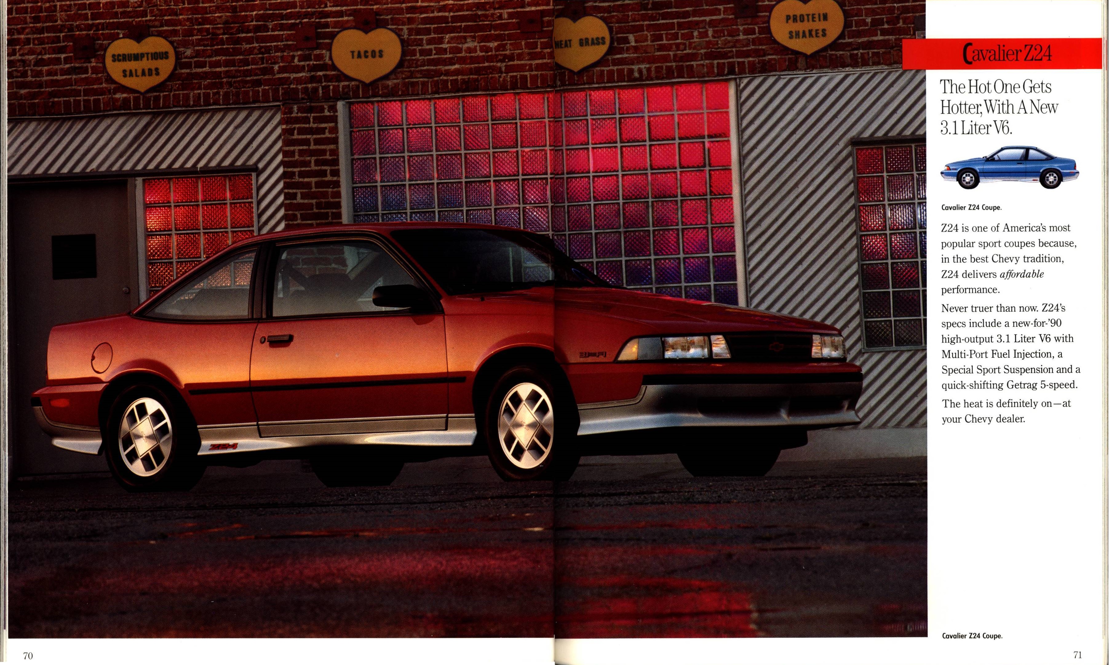 1990 Chevrolet Cars Full Line Brochure 070-071