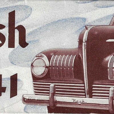 1941 Nash Foldout