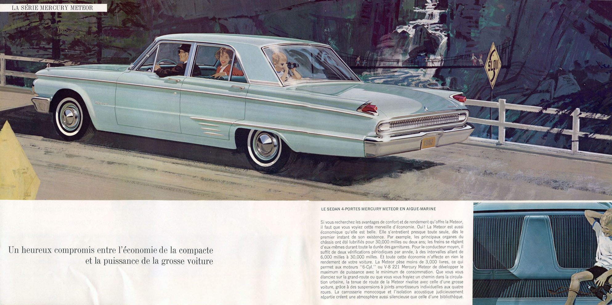 1962 Mercury Meteor Brochure (Cdn-Fr) 10-11