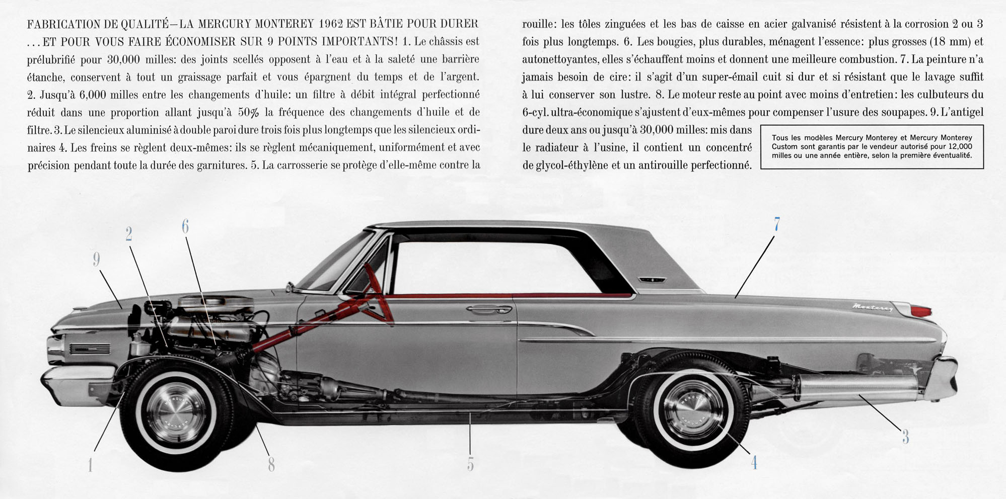 1962 Mercury Monterey Brochure (Cdn-Fr) 16-17