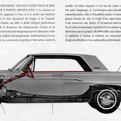 1962 Mercury Monterey Brochure (Cdn-Fr) 16-17