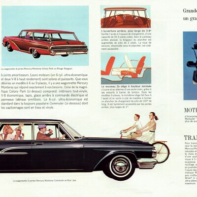 1962 Mercury Monterey Brochure (Cdn-Fr) 18-19