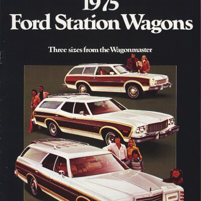 1975 Ford Wagons - Canada