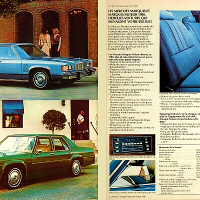 1980 Mercury Marquis Brochure (Cdn-Fr-Rev) 10-11