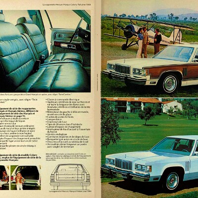 1980 Mercury Marquis Brochure (Cdn-Fr-Rev) 12-13