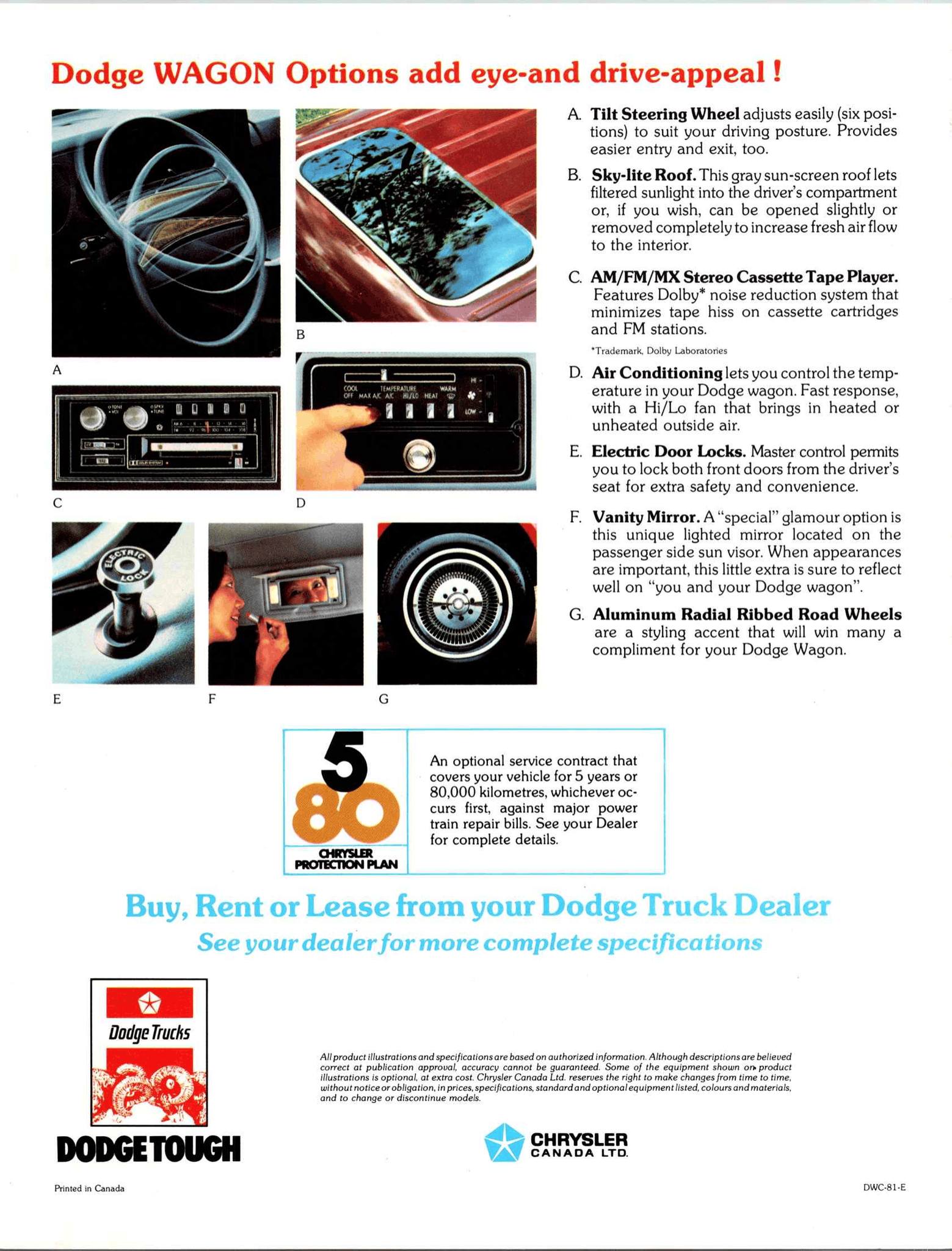 1981 Dodge Wagons Brochure (Cdn) 06