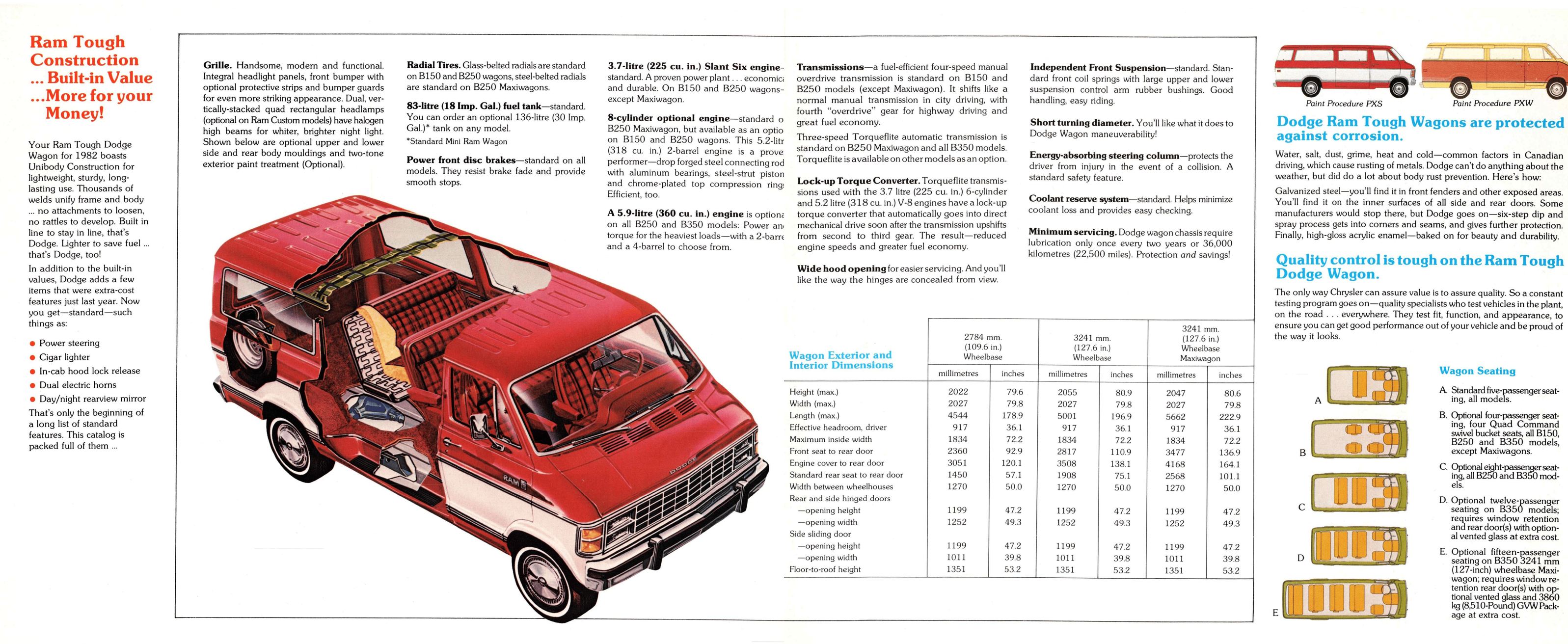 1982 Dodge Wagons Brochure (Cdn) 04-05