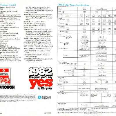 1982 Dodge Wagons Brochure (Cdn) 08